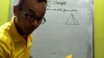 Math class IX Bodo Triangle 7.1=5,6 by UTPAL Brahma Kazigaon High school