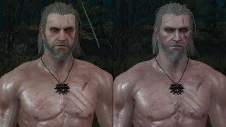 The Witcher 3: Wild Hunt | Brutal Face vs The Butcher of Blaviken | Face mods Comparison The Witcher 3: Wild Hunt | Brutal Face vs The Butcher of Blaviken | Face mods Comparison