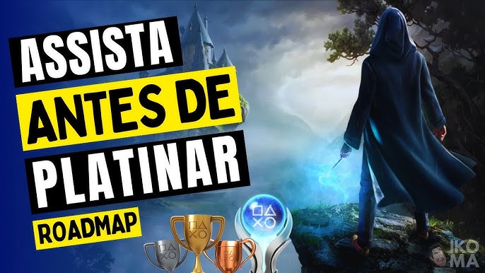 Hogwarts Legacy tem troféu platina cansativo e bugado