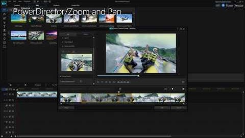 PowerDirector - Zoom & Pan Effect