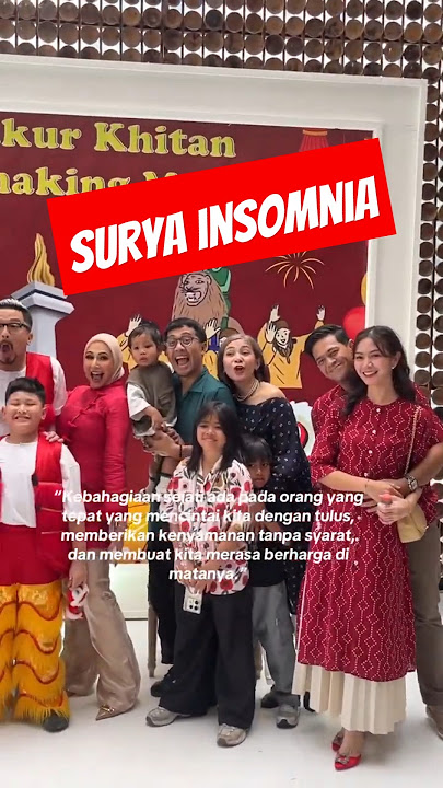 kebahagiaan surya dan istrinya #suryainsomnia #surya #fyp #viralvideo #viralshorts