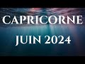 CAPRICORNE ♑JUIN 2024 - VOUS POUVEZ ÊTRE FIÈRE DU TRAVAIL ACCOMPLI !