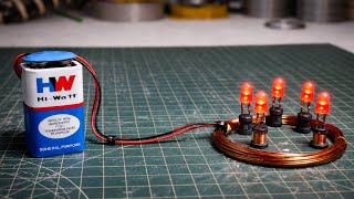 How to Make a Wireless LED Light at Home | Easy DIY Electronics Project (No Wires Needed!)