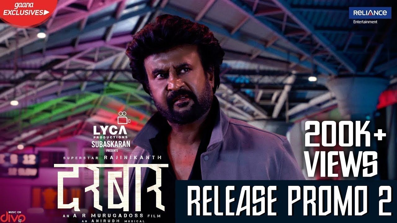 DARBAR (Hindi) - Release Promo 2 | Jan 09th 2020 | Rajinikanth | AR Murugadoss | Anirudh