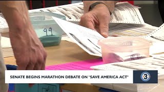 Senate begins marathon debate on Save America Act
