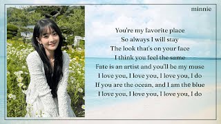 BLUE - YUNG KAI & MINNIE LYRICS