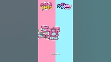 Avatar world Vs New Game DOPPLES WORLD,  Which is Better? #pazu #tocaboca #dopplesworld #genderswap