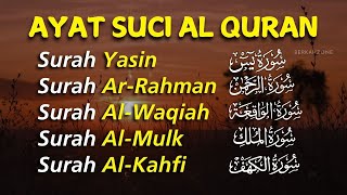 Murottal AlQuran Merdu | Surah Al Kahfi, Al Waqiah, Yasin, Ar Rahman, Al Mulk | Muhammad Hijazi