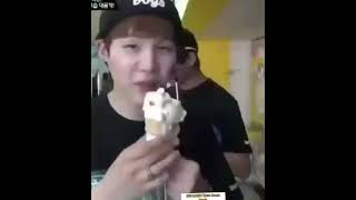 Yoongi Bought Ice-Cream For V And Jk And Feeding Them