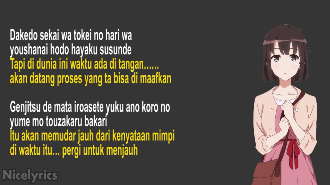 Lagu Jepang Sedih Chata Rain Terjemahan Lyrics Indonesia Youtube