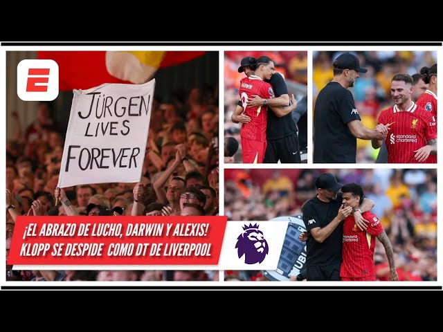 KLOPP y su momento especial en la despedida como DT del LIVERPOOL | Premier League