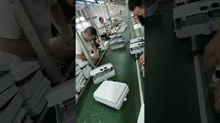 Fiber Optic Terminal Box Production#ftth #fiberopticcable  #adss #telecomproject
