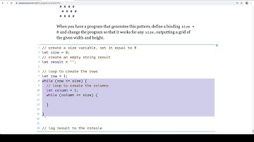 Eloquent JavaScript Read-Along - Program Structure - Exercises - Chessboard