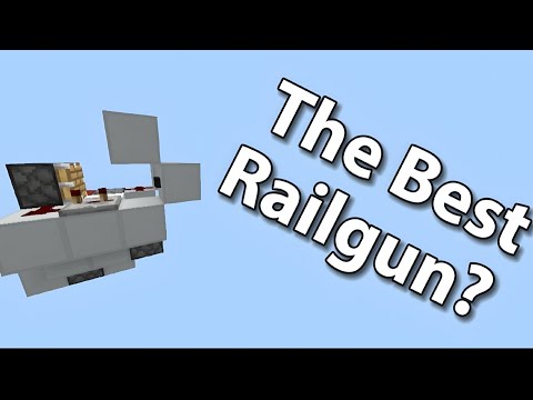 Mini Railgun For Bedrock 🔥(1 HIT KILL) 