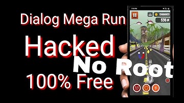 How to Hack Dialog mega run Game-100%Free-NO ROOT මෙගා රන් ගේම් එක හැක් කරමුද ?