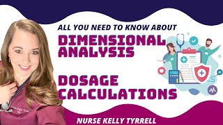 Dimensional Analysis | Med Math Nursing Lecture Net Worth
