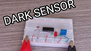 Dark Sensor with LM324 & LDR #darksensor #lm324 #ldr
