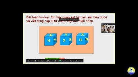 Bài toán tư duy con xúc xắc | Toán Tư duy Edison