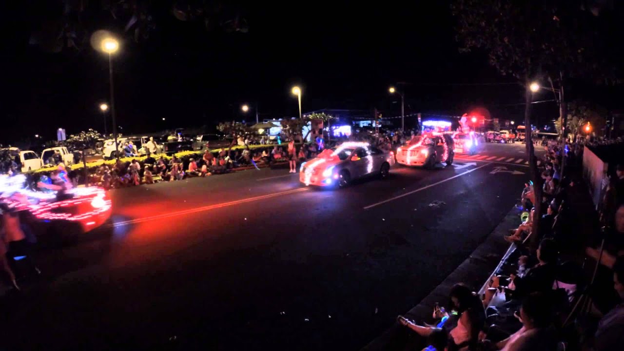 Lights on Rice Christmas Parade Time Lapse 2015 YouTube