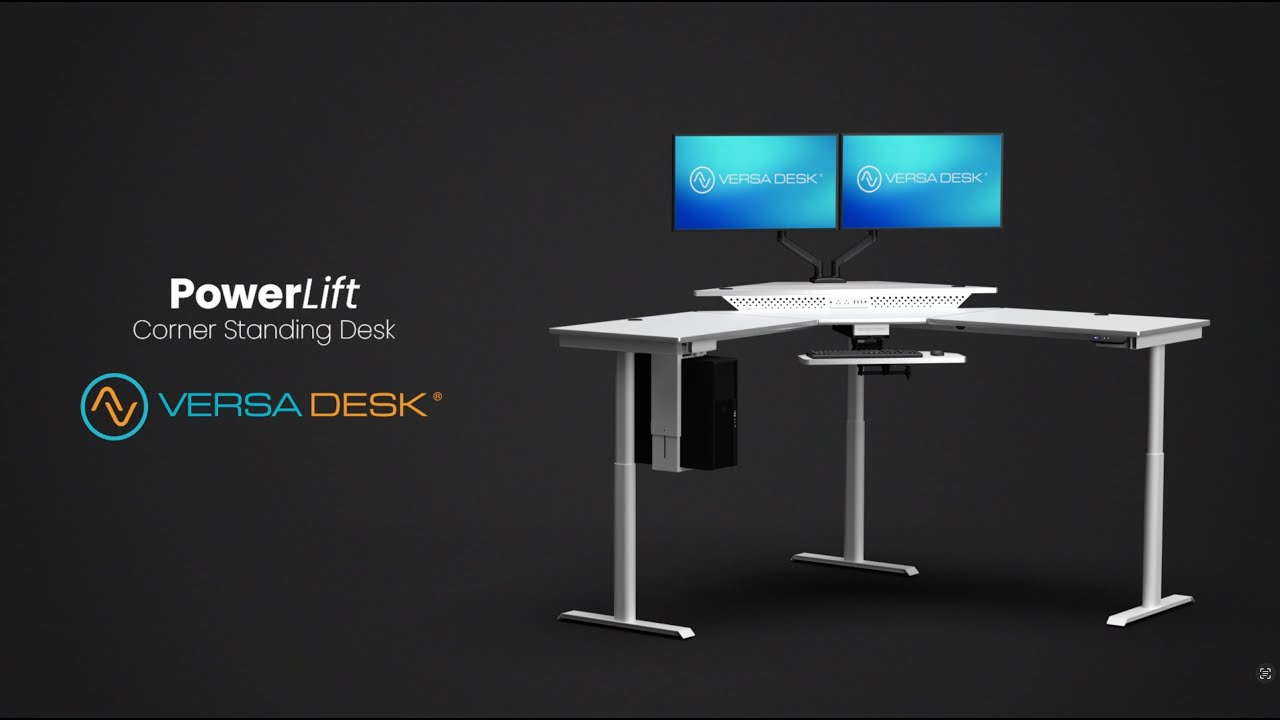 ⚡ Transform Your Corner Into the Ultimate Workspace with VersaDesk® PowerLift 2025
