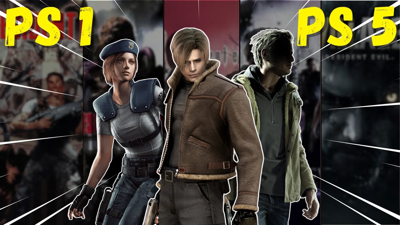 Aku Coba Main Semua Game Resident Evil dari PS 1 sampai PS 5!!! No Remake