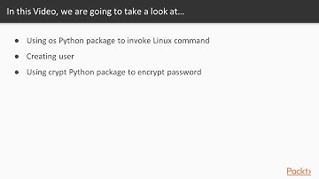 Enterprise Automation with Python: Creating Users Using Python| packtpub.com