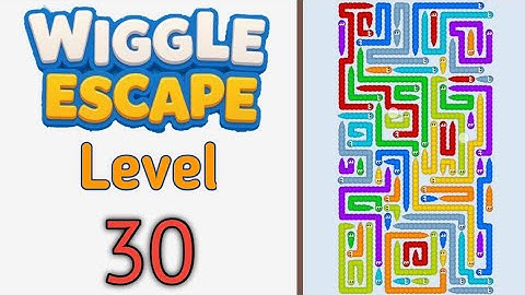 Wiggle Escape: Snake Puzzle Level 30 Walkthrough