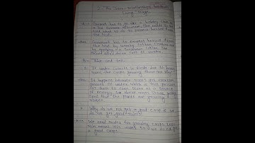 Evs 1 std 4 lesson no 2 The inter relationship between living things Question and Answer