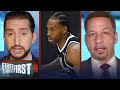 Nick Wright & Chris Broussard talk Kawhi Leonard's future with Clippers | NBA | FIRST THINGS FIRST