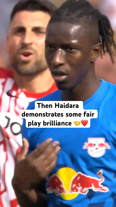 Kudos to Haidara ❤️🤝