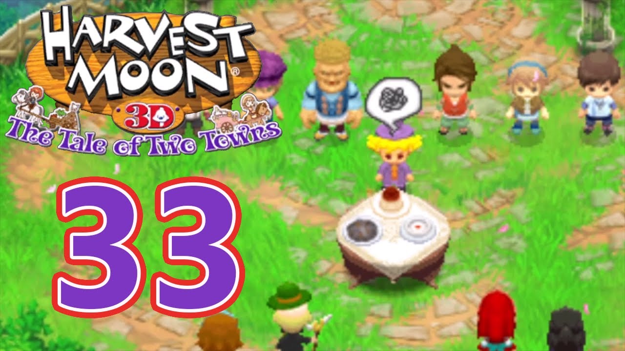 Harvest Moon Tale of Two Towns 3DS Episode 33 Just Desserts YouTube
