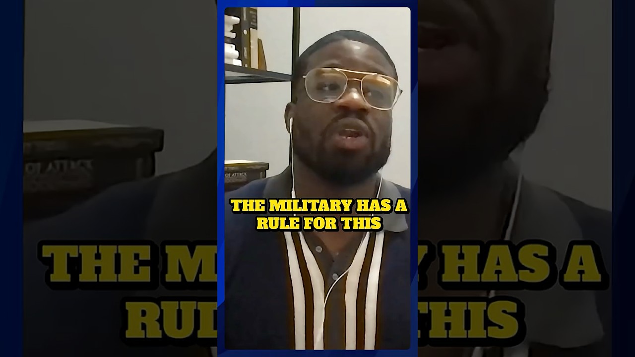 The Military Has A Rule For This