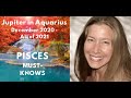 Jupiter in Aquarius ~ Pisces Must-Knows (December 2020-All of 2021)