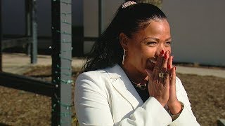 Woman who claims wrongful conviction celebrates first year of freedom