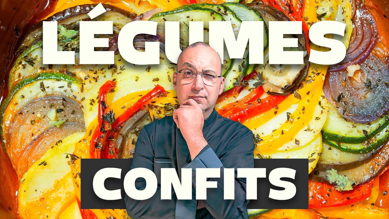 Recette d'une garniture de Légumes Confits ..!