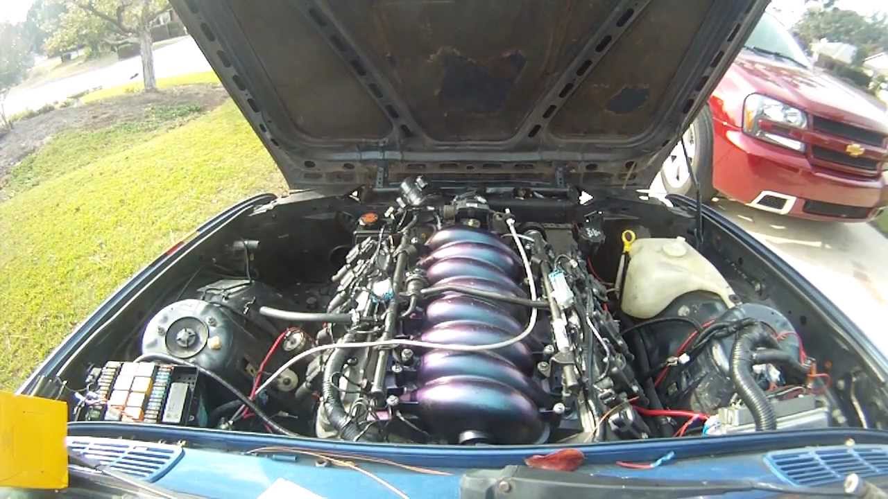 E30 Lsx V8 Engine Swap Test Video Youtube