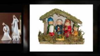 Collectible, Table Top and Decorative Christmas Nativity Scene Sets
