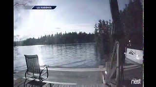 Meteor Over New England - Enhanced in slow motion