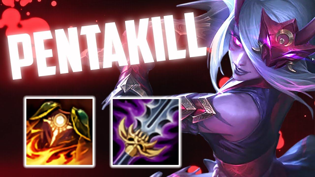 BLOODMOON KATARINA PENTAKILL - Fun 1v9 Katarina Build - Gameplay | Katlife - YouTube