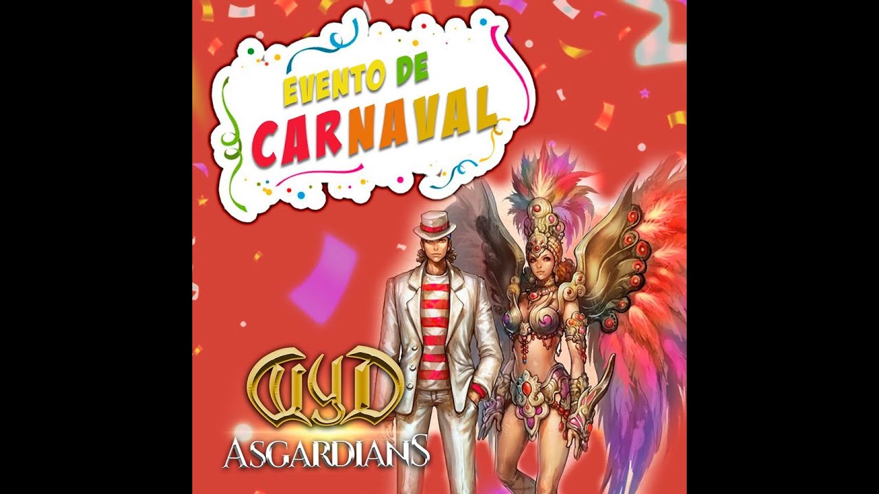 Evento Carnaval WYD ASGARDIANS - Tutorial Evento - VemQueTaLOTADO