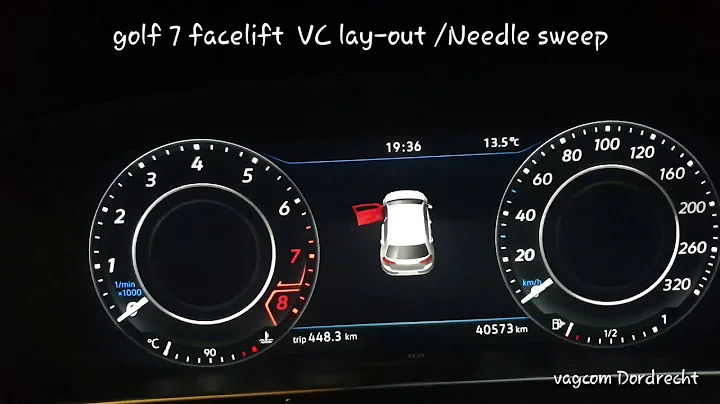 Golf mk7 VC needle sweep & lay-out