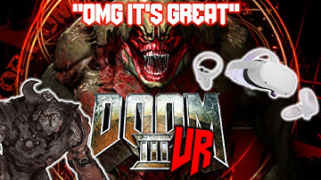 Doom 3 VR Gameplay and Installation (Doom 3 Quest) - Oculus Quest 2