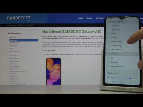Alarm Tones On SAMSUNG GALAXY A10 Ringtone List 