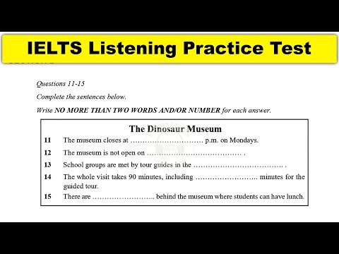 The Dinosaur Museum Ielts Listening Practice Test With Answers | Summer Music Festival Booking Form