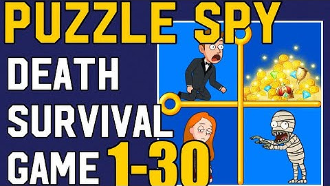 PUZZLE SPY – Death Survival Game – 1-30 All Levels