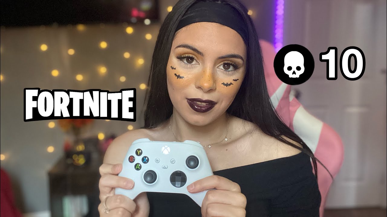 Asmr- Fortnite Gameplay (Super clicky and tingly control sounds)