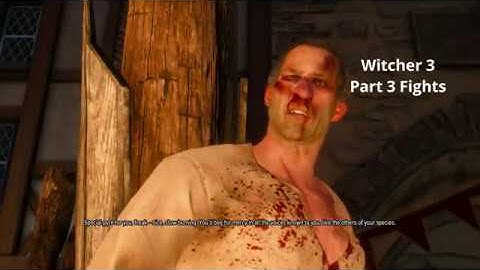 Witcher 3 / Combat Gameplay, Alchemy Build, DEATHMARCH.  1080/60fps ULTRA SETTINGS