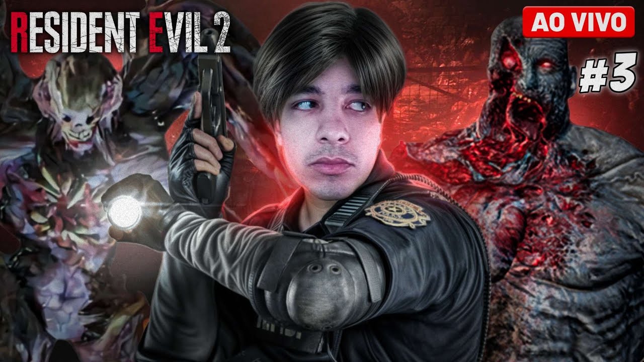 ZEREI Resident Evil 2 AO VIVO! | RE2 🔴| AO VIVO
