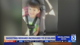 Reward increases to $150,000 amid search for killer of 6-year-old boy in 55 Fwy road rage shooting