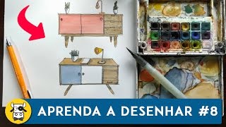 COMO DESENHAR MOBILIÁRIO - EP.9 #arquitetura